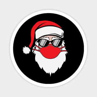 Pandemic Santa Claus with Mask Magnet